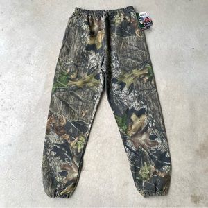 Vintage Jerzees Mossy Oak Tree Camo Sweatpants Y2K